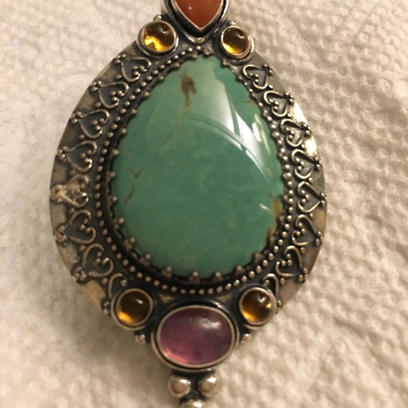 Turquoise pendant - Picture 1 of 3